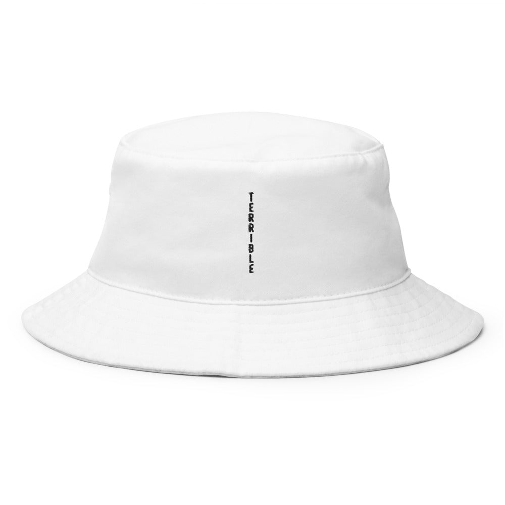 Vertical Integration Bucket Hat - White