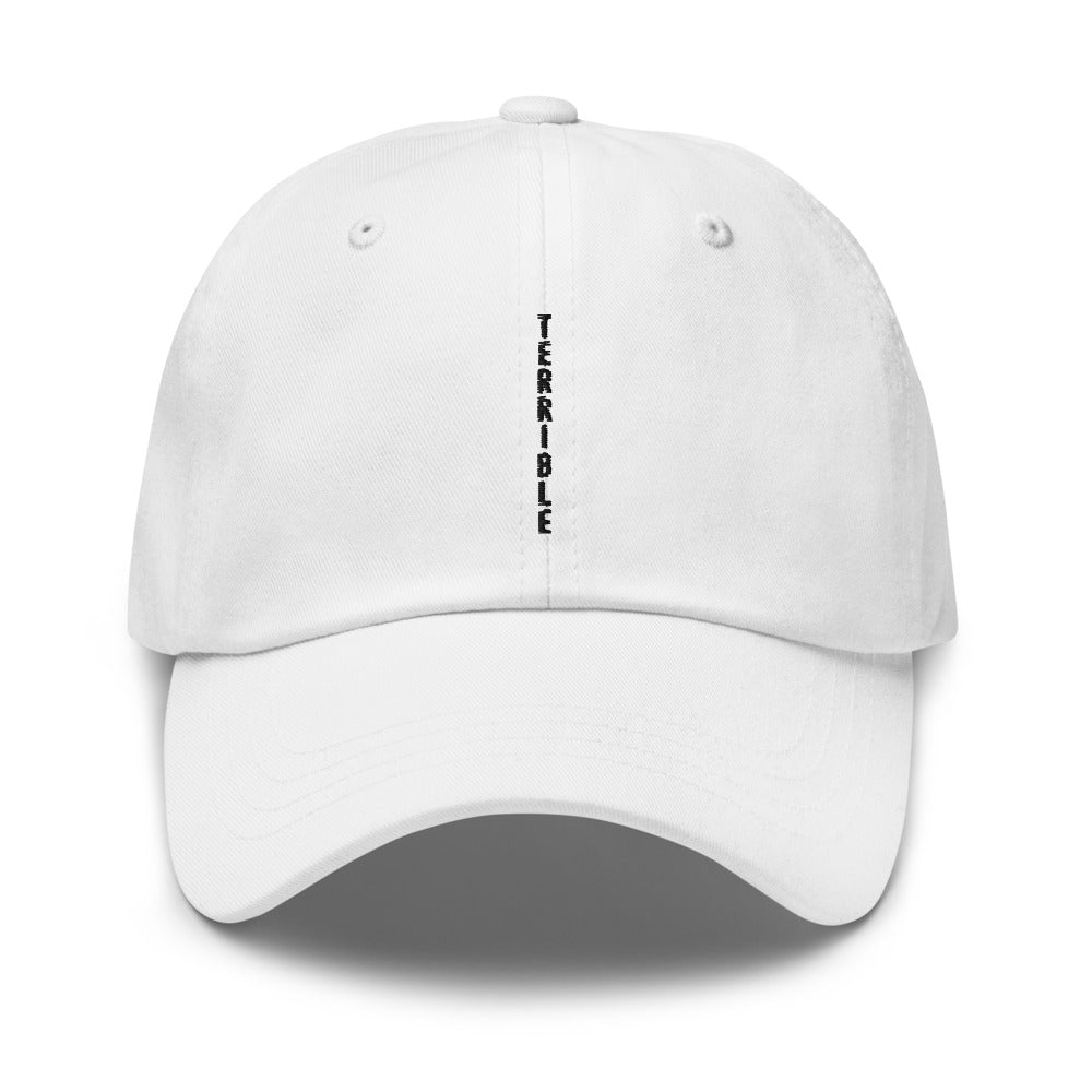 Vertical Integration Dad Hat - White